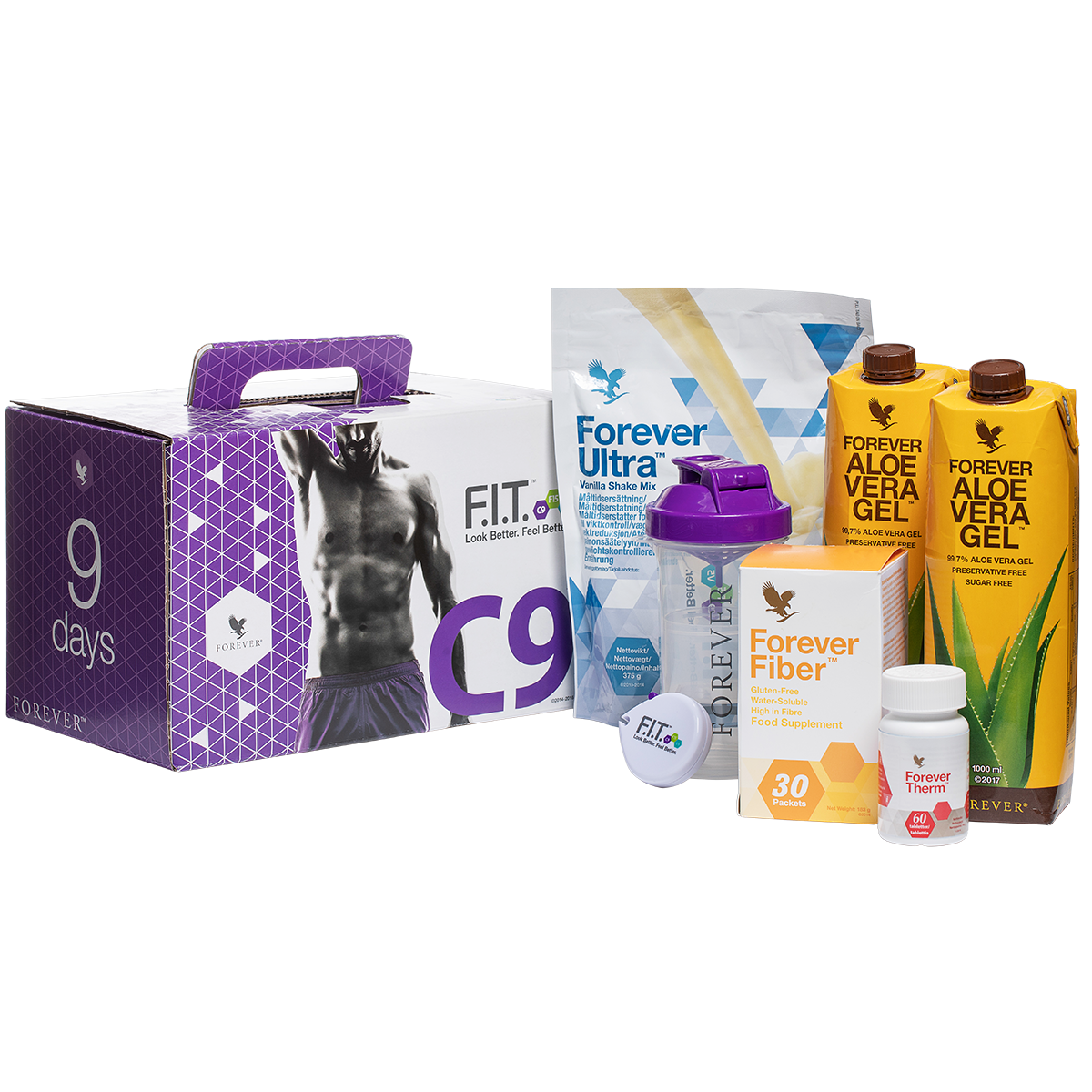 C9 Aloe Vera Gel Vanilla (NL)