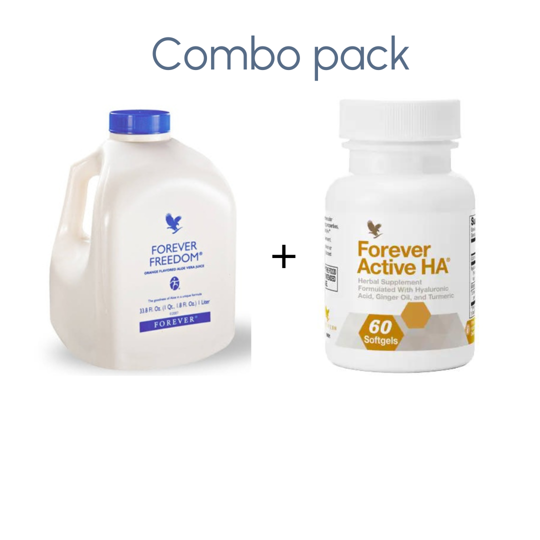 Aloe Freedom Forever HA active combo pack