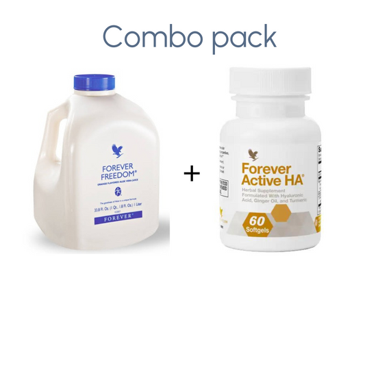 Aloe Freedom Forever HA active combo pack