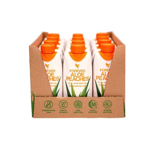 Aloe perzik Mini 330ml